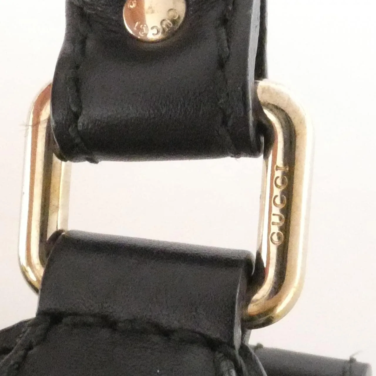 GUCCI 211944 KD01G Handbag Canvas Black Canvas Rank B - Thumbnail 6
