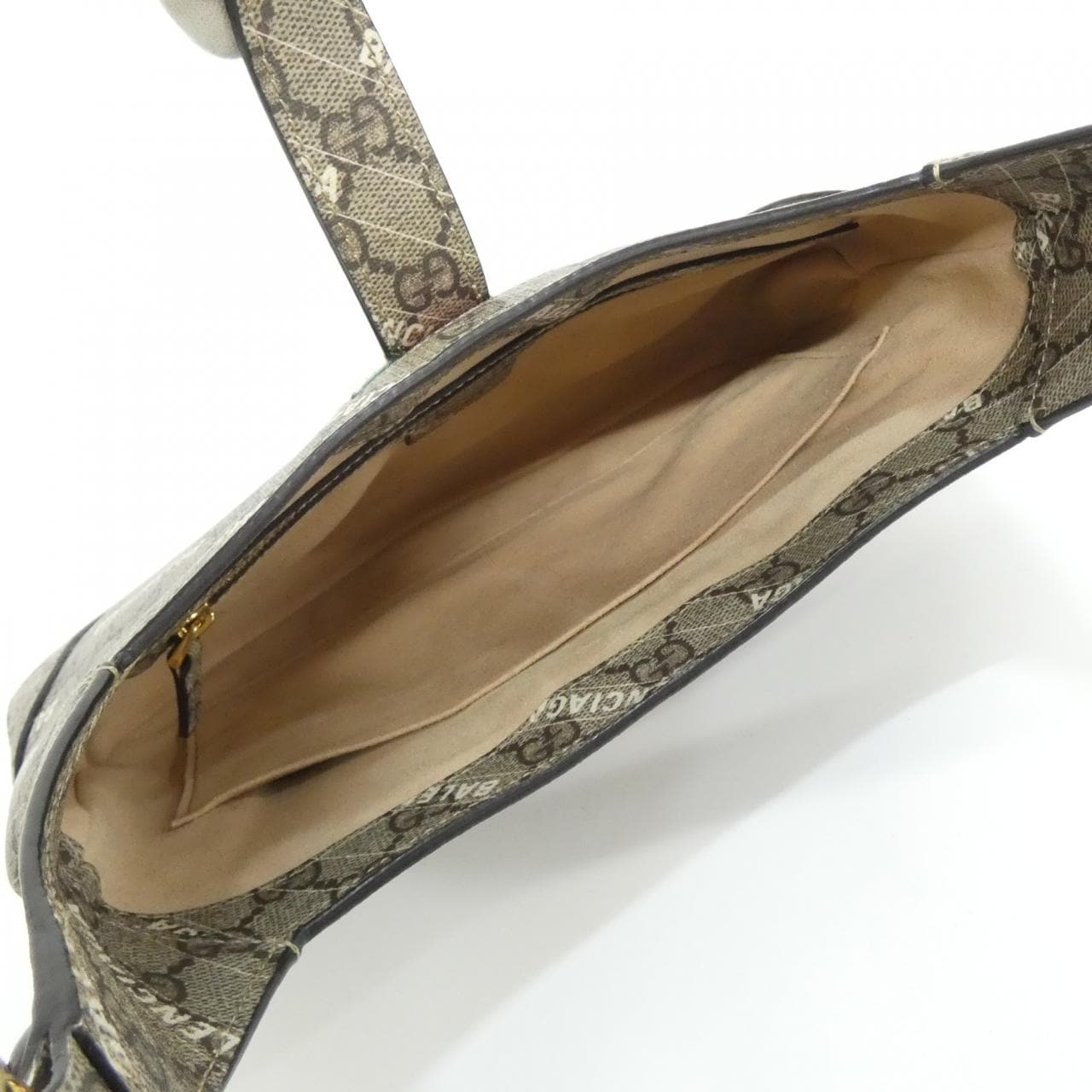 GUCCI Jackie 636706 ULZAG Shoulder Bag Canvas 黑色 帆布 中古品A - 縮圖 7