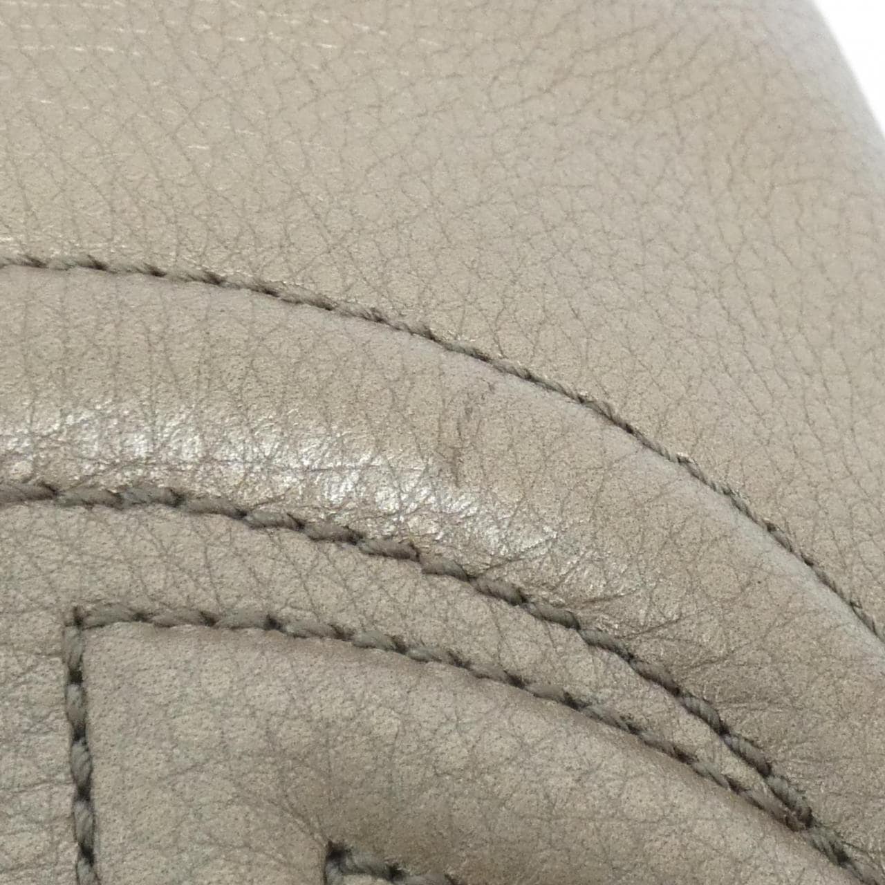 GUCCI 308983 AH90G Shoulder Bag Leather 黑色 皮革 - 縮圖 6