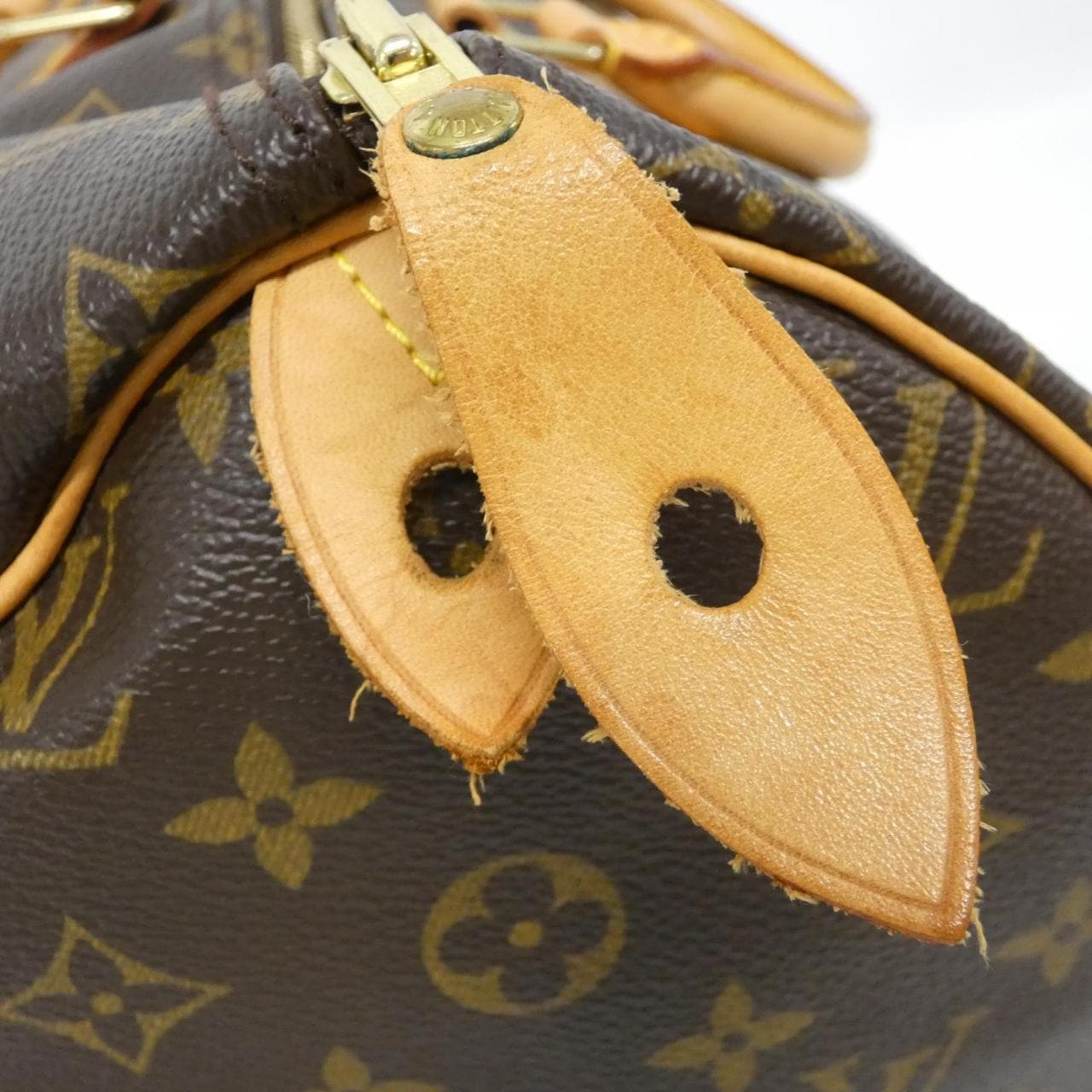 LOUIS VUITTON Speedy M41522 Boston Bag Monogram Black Monogram - Thumbnail 3