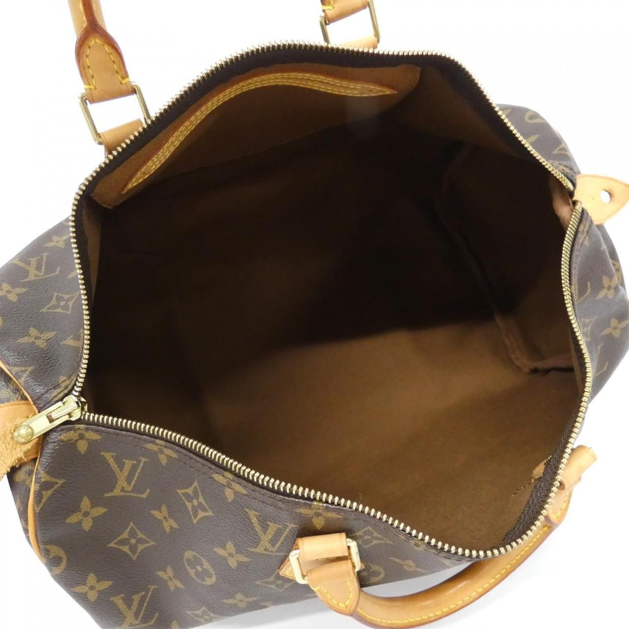 LOUIS VUITTON Speedy M41522 Boston Bag Monogram Black Monogram - Thumbnail 6