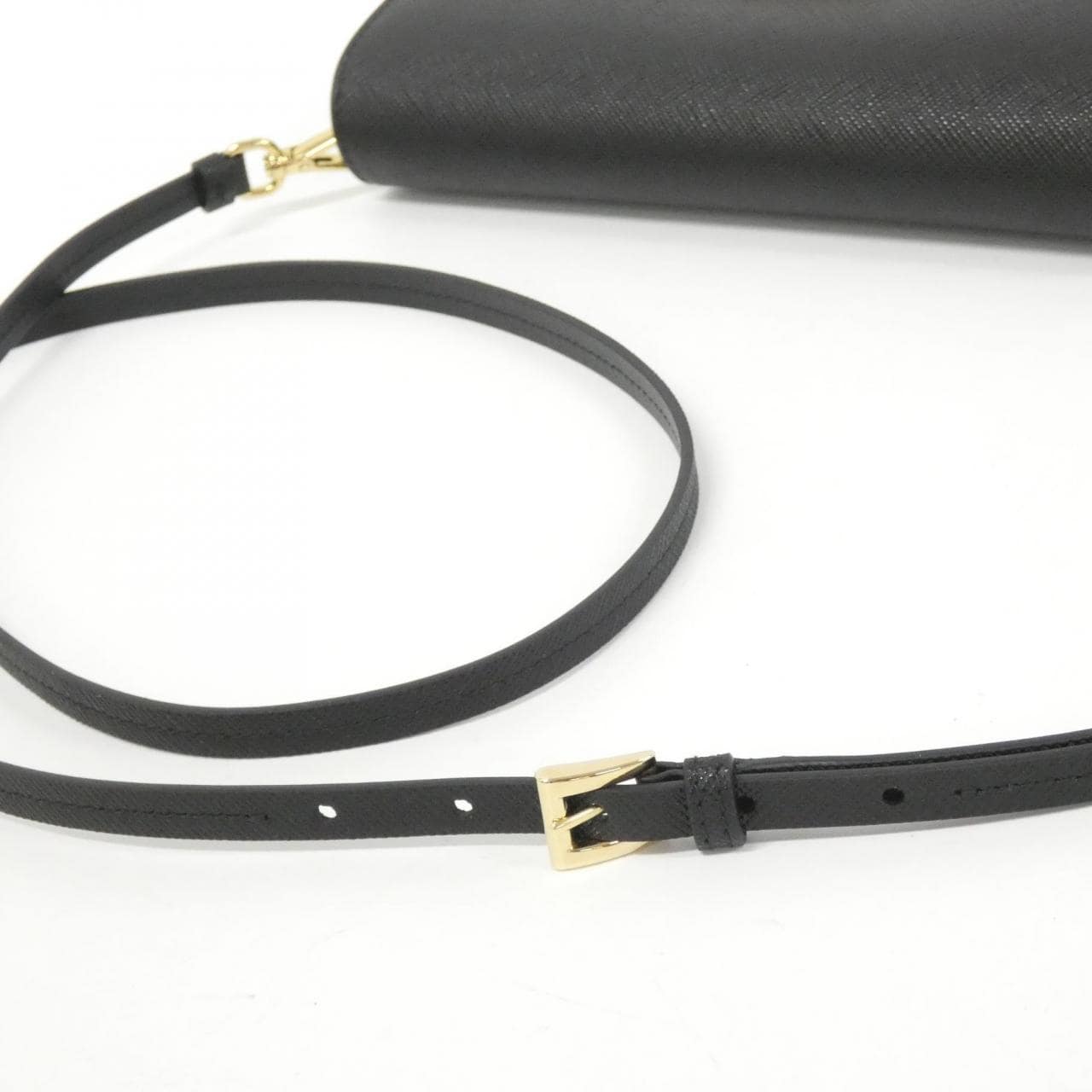 PRADA 1NF059 Shoulder Bag 黑色 新品 - 縮圖 5