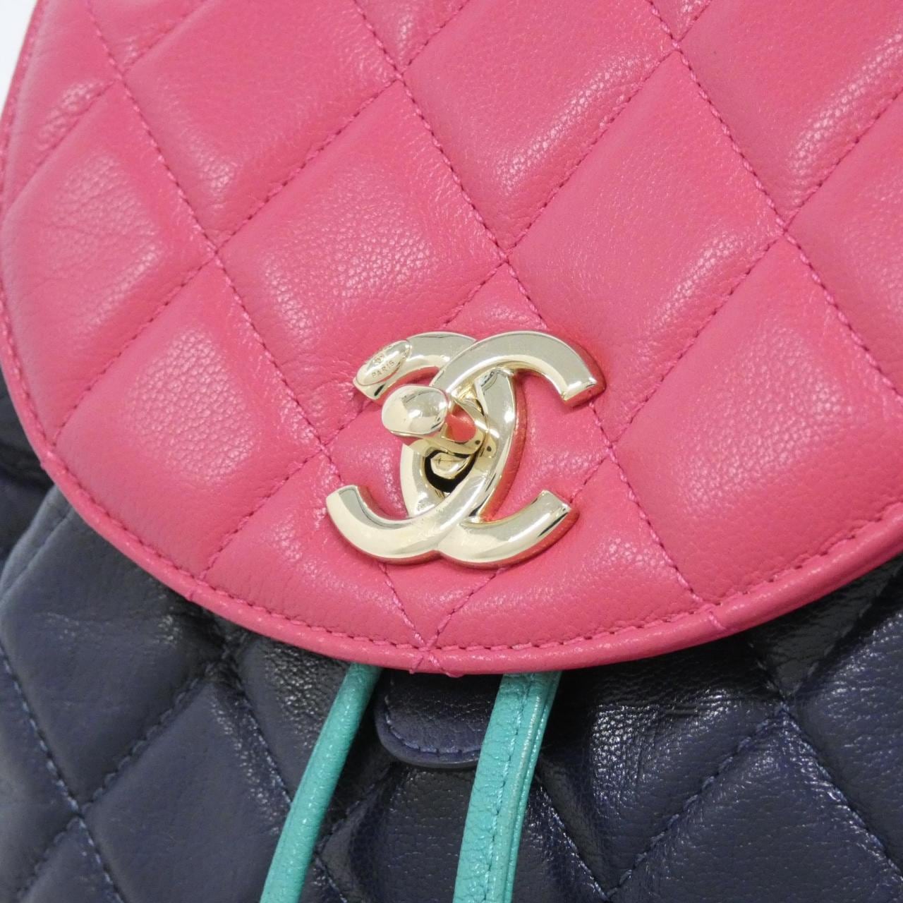 CHANEL Backpack Navy - Thumbnail 5