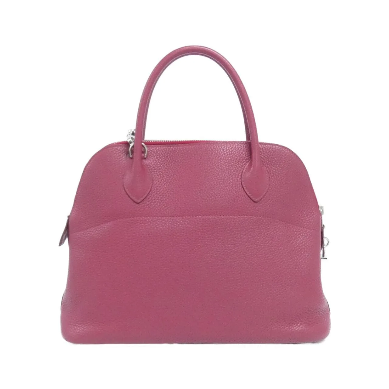 HERMES 073419CK Handbag Clemence Black Clemence Leather - Thumbnail 2