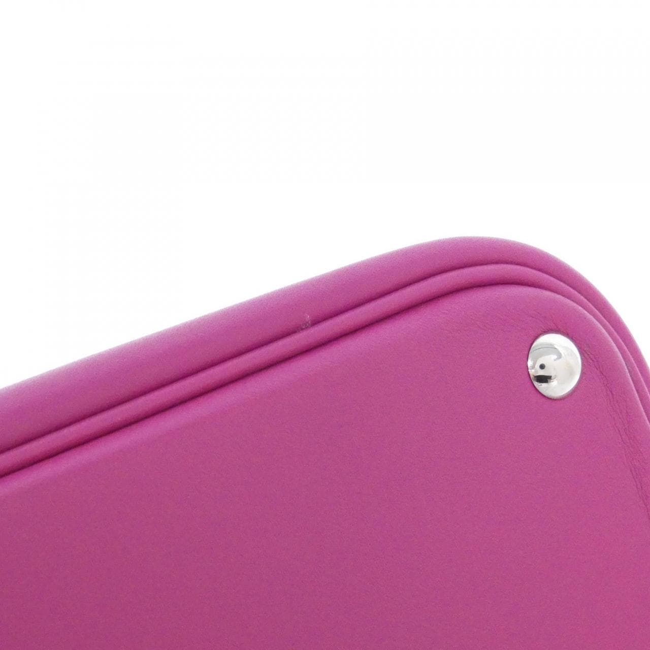 HERMES HERMÈS Bolide 047653CK Bag Swift 紫色 Swift 皮 中古品A - 縮圖 3