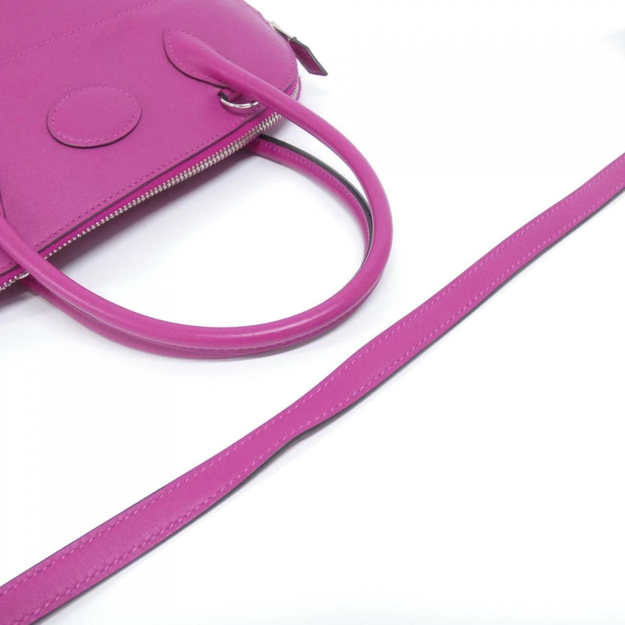 HERMES HERMÈS Bolide 047653CK Bag Swift 紫色 Swift 皮 中古品A - 縮圖 5