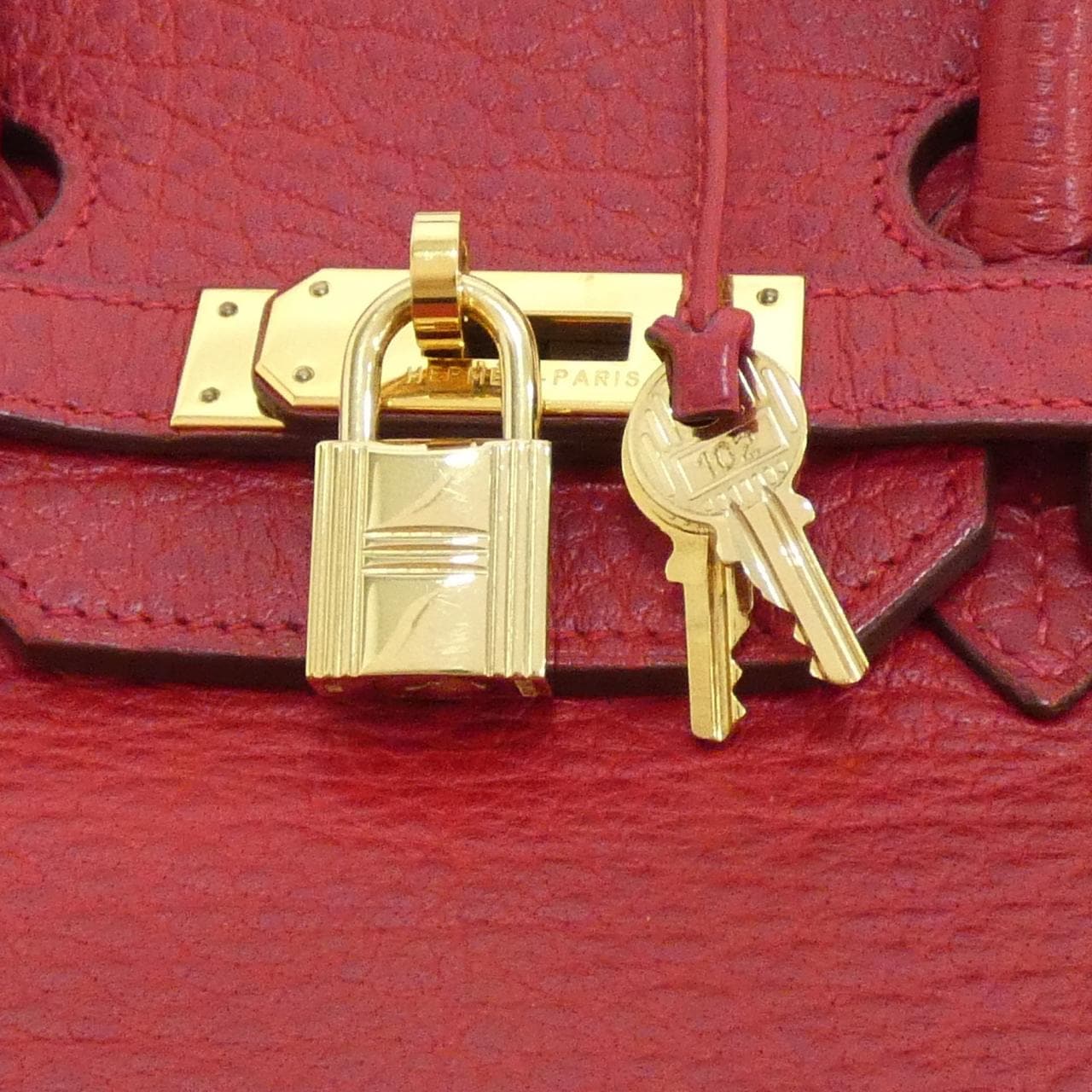 HERMES HERMÈS Birkin Bag Rouge Rank A - Thumbnail 4
