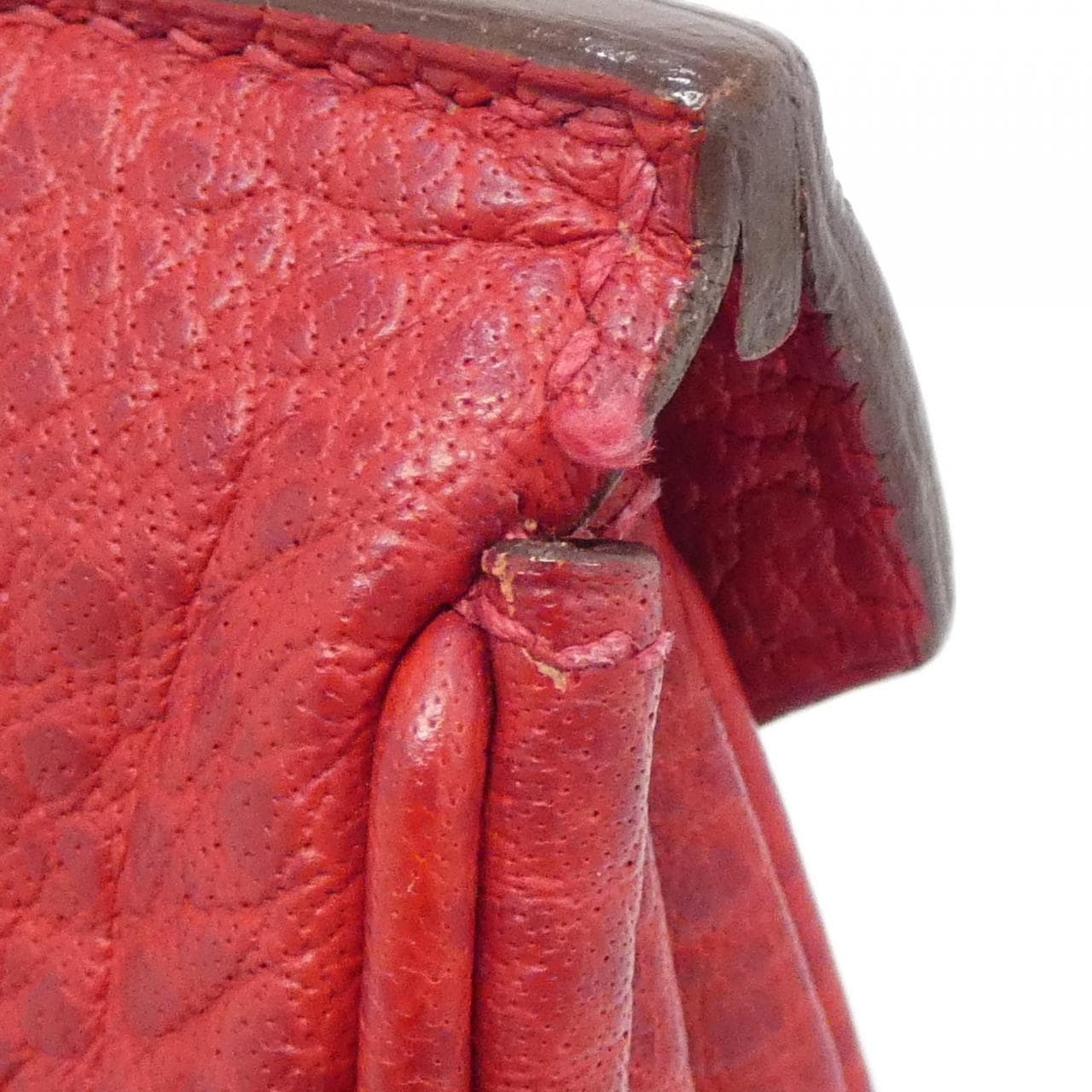 HERMES HERMÈS Birkin Bag Rouge Rank A - Thumbnail 6