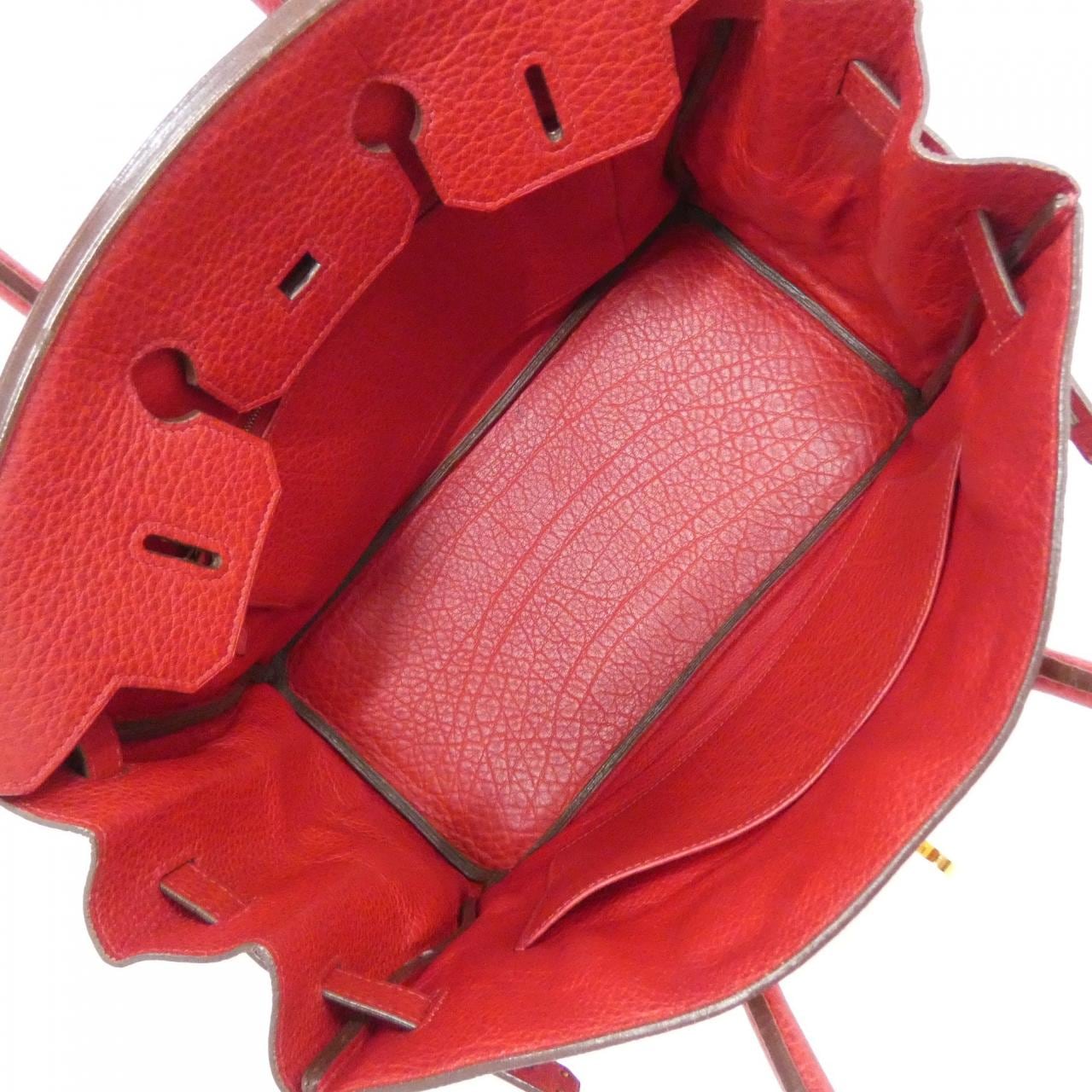 HERMES HERMÈS Birkin Bag Rouge Rank A - Thumbnail 9