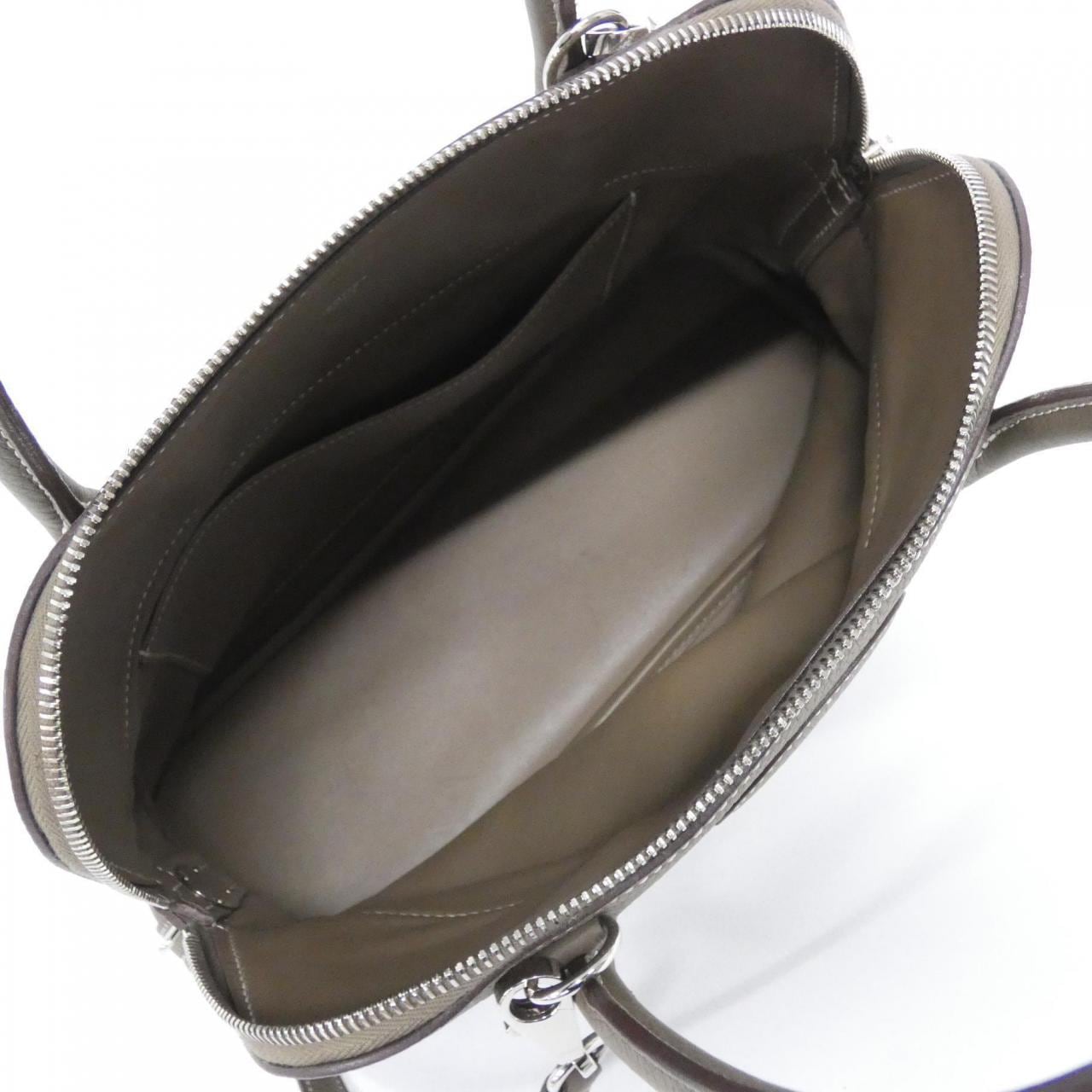 HERMES 073419CK Handbag Clemence Etoupe Clemence Leather - Thumbnail 7