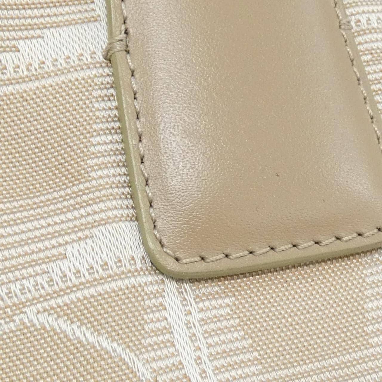 CHANEL Deauville 15991 Bag Nylon Beige Nylon - Thumbnail 5