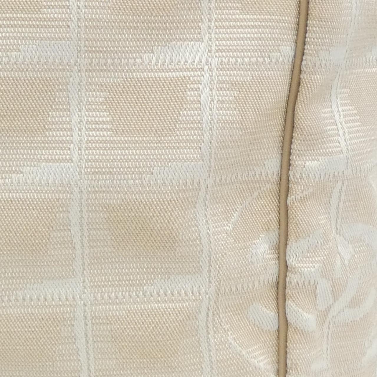 CHANEL Deauville 15991 Bag Nylon Beige Nylon - Thumbnail 6