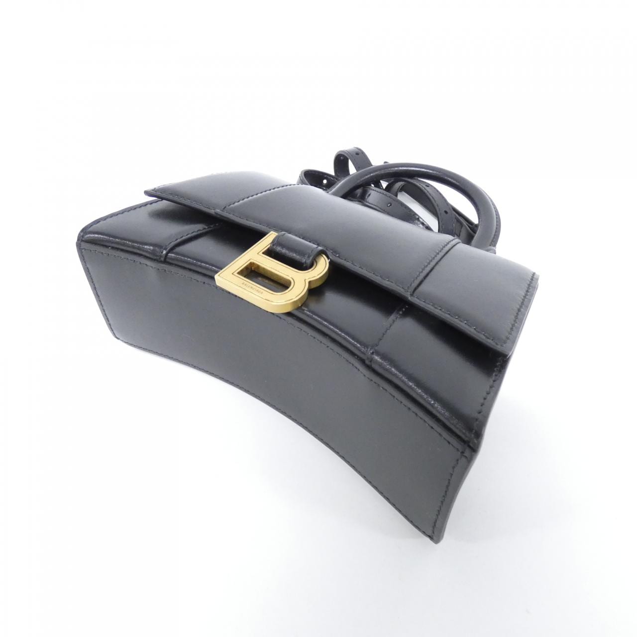 BALENCIAGA Hourglass 592833 1QJ4M Bag Black - Thumbnail 3