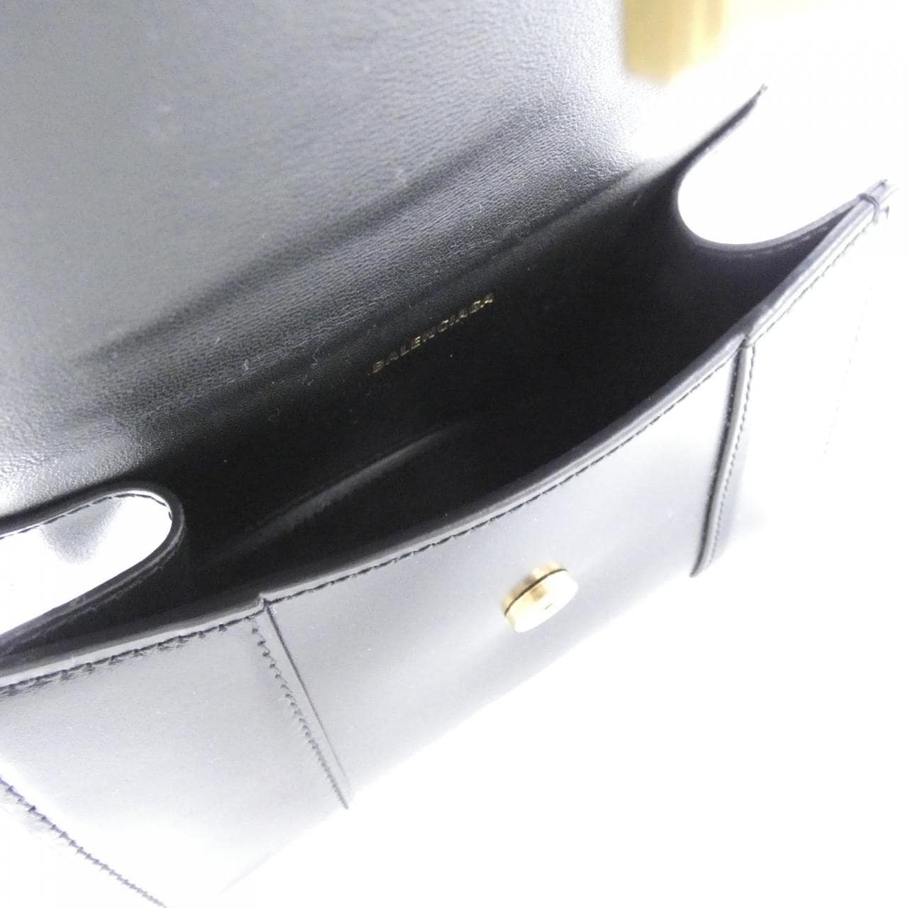 BALENCIAGA Hourglass 592833 1QJ4M Bag Black - Thumbnail 6