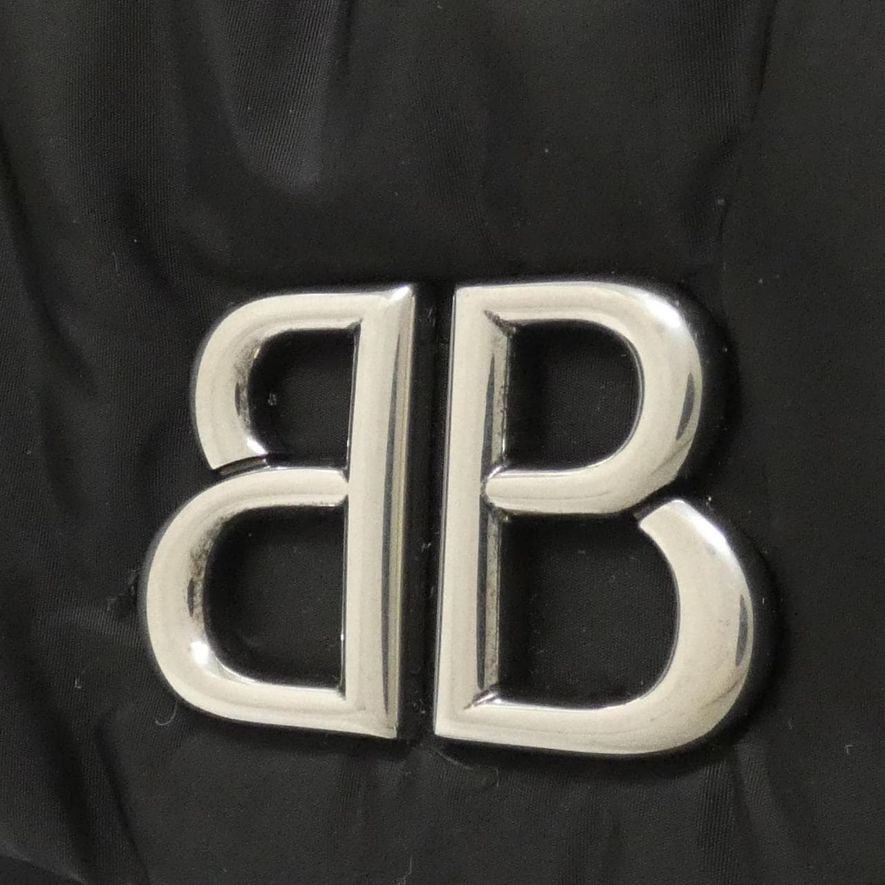 BALENCIAGA 765966 2AA6C Shoulder Bag Nylon Black Nylon New - Thumbnail 4