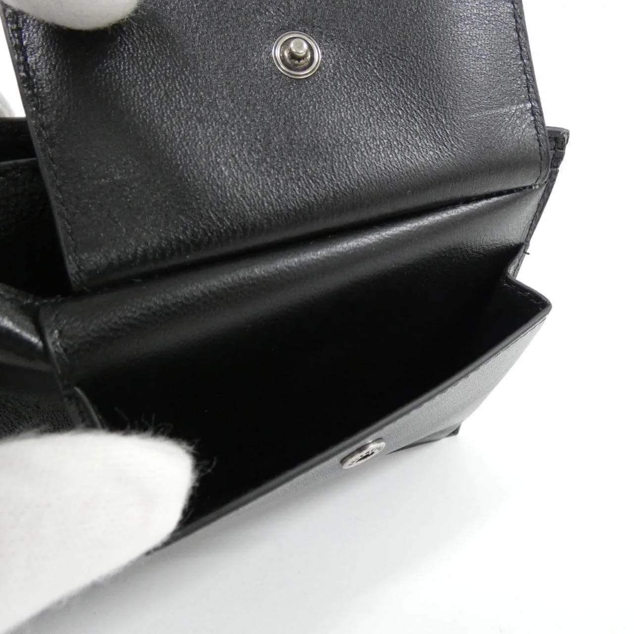 BALENCIAGA Le City 811910 2ABV0 Wallet 黑色 新品 - 縮圖 4