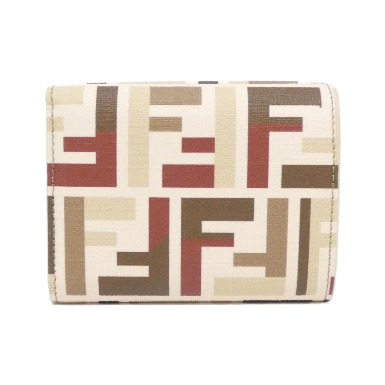 FENDI 8M0480 AV1Y Wallet Canvas Black Canvas New - Thumbnail 2