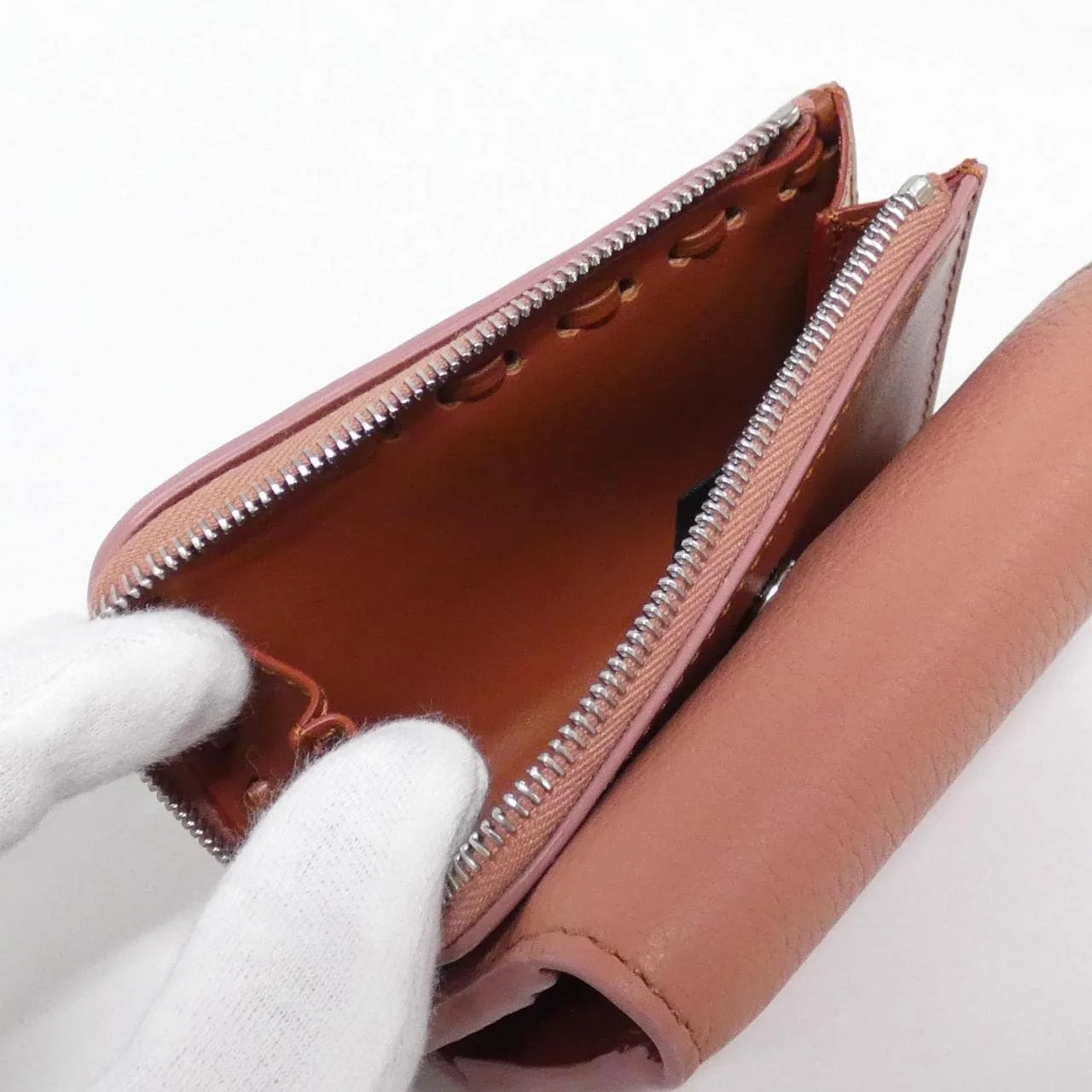 FENDI 8M0499 AURN Wallet Black New - Thumbnail 5