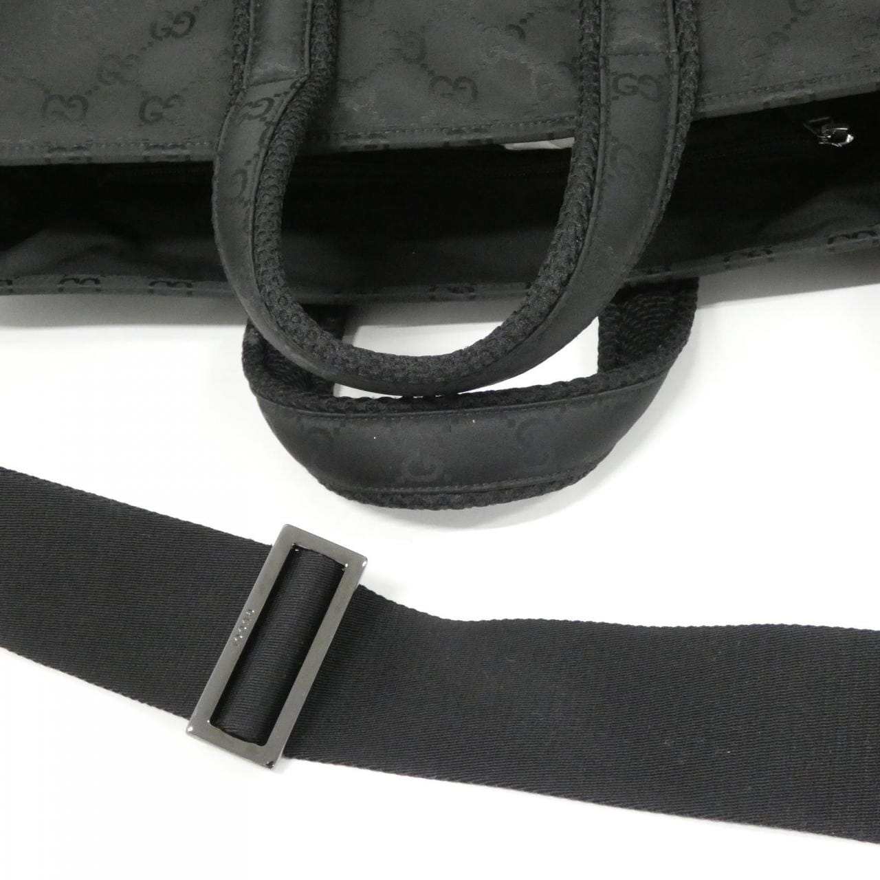 GUCCI 818962 FAEEE Bag Nylon 黑色 尼龍 新品 - 縮圖 5