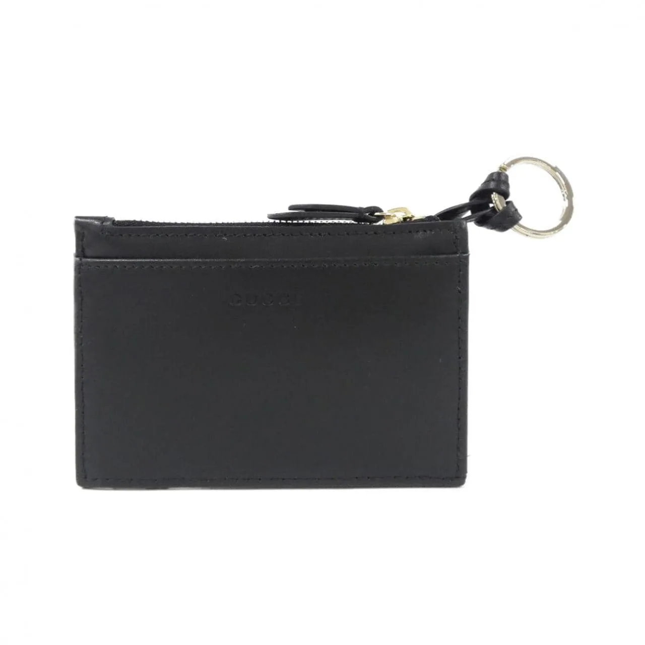 GUCCI 837747 AAET8 Key Case Leather 黑色 皮革 新品 - 縮圖 2