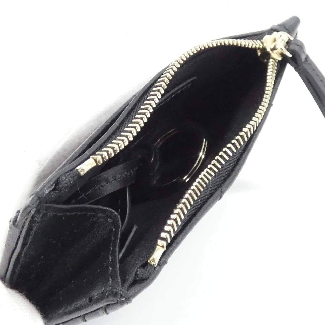 GUCCI 837747 AAET8 Key Case Leather 黑色 皮革 新品 - 縮圖 5