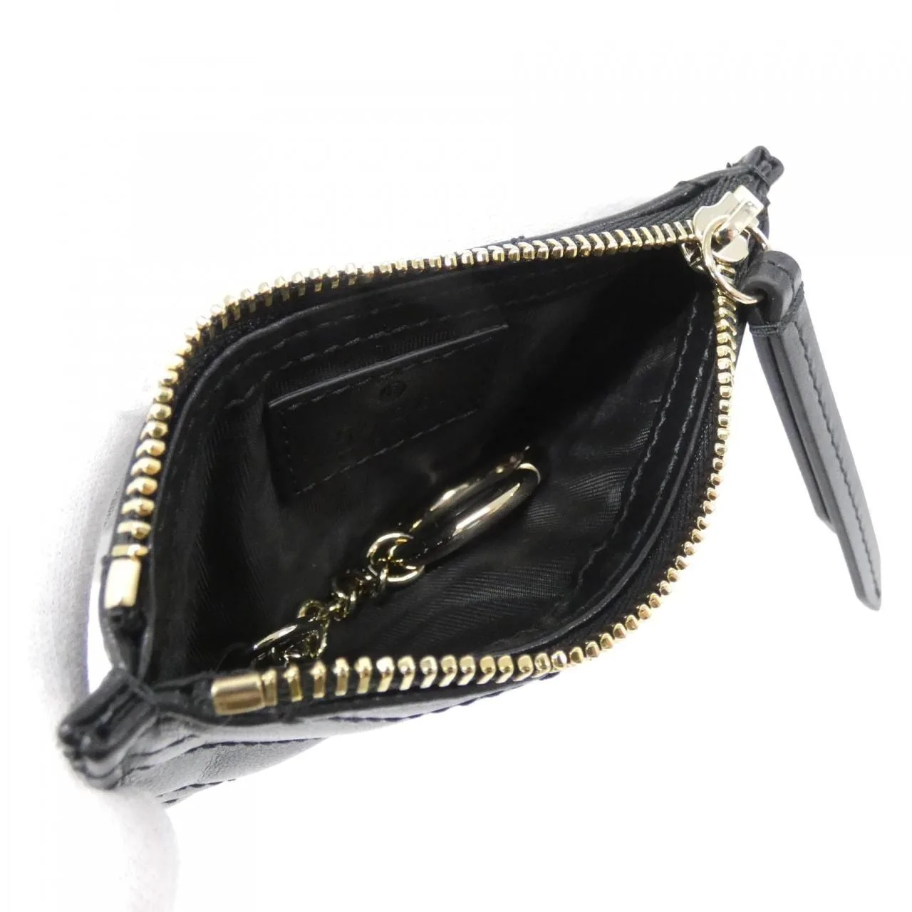 GUCCI 813353 DTDHD Key Case Leather 黑色 皮革 新品 - 縮圖 5