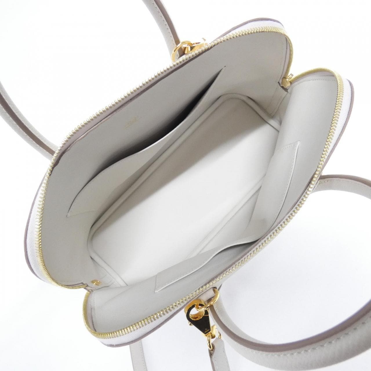 HERMES HERMÈS Bolide 075181CC Bag Epsom Black Epsom Leather - Thumbnail 9