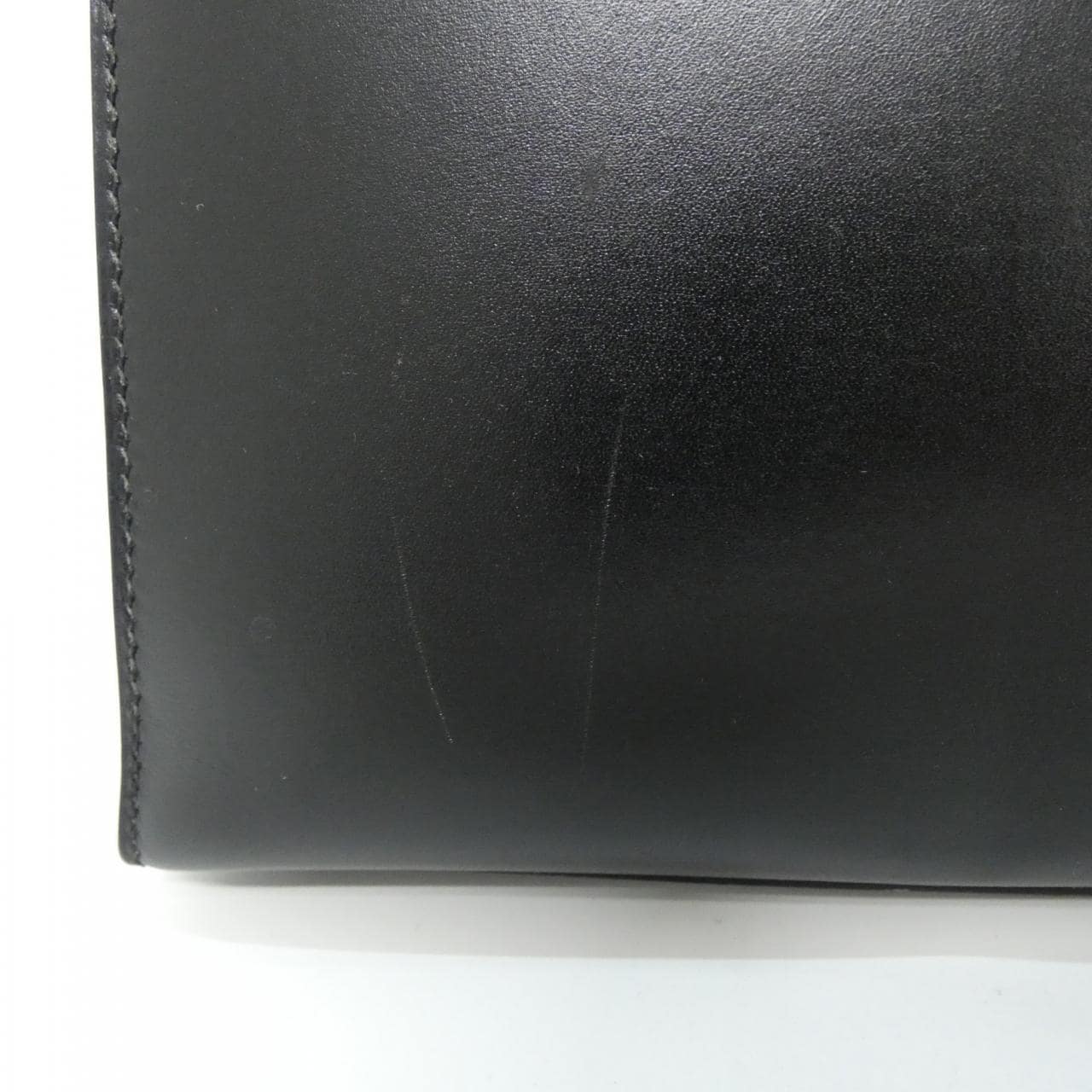 HERMES HERMÈS Kelly 020069CK Bag Box Calf Black Box Calf Leather - Thumbnail 5