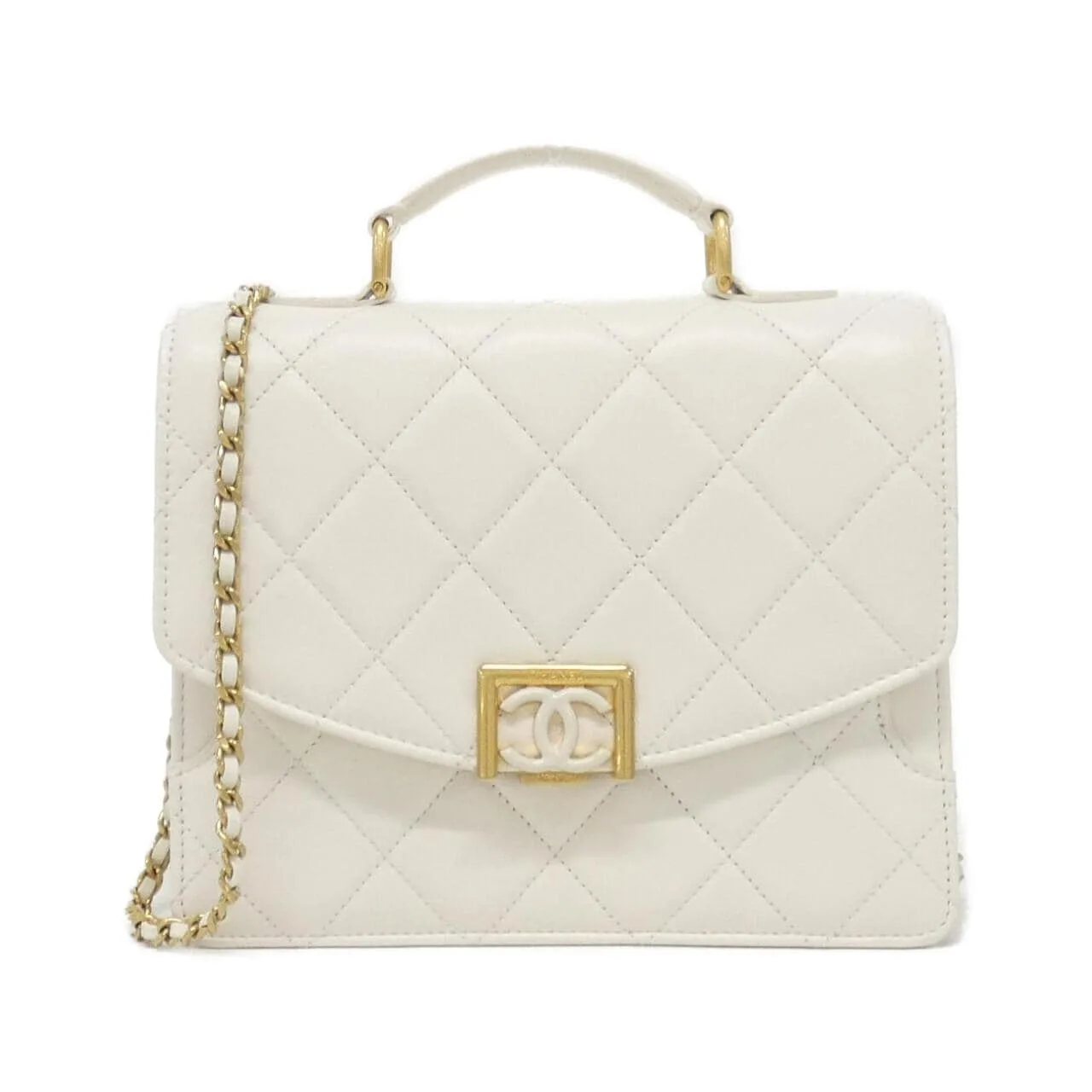 CHANEL AS4184 Handbag White