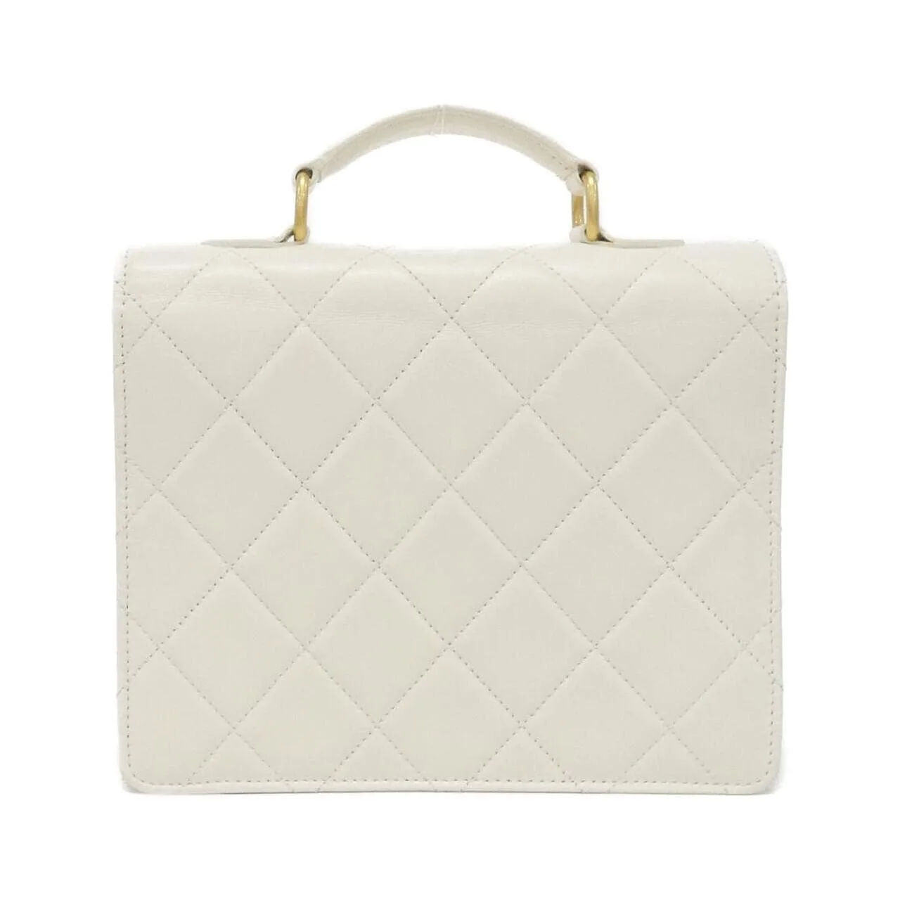 CHANEL AS4184 Handbag 白色 中古品B - 縮圖 2