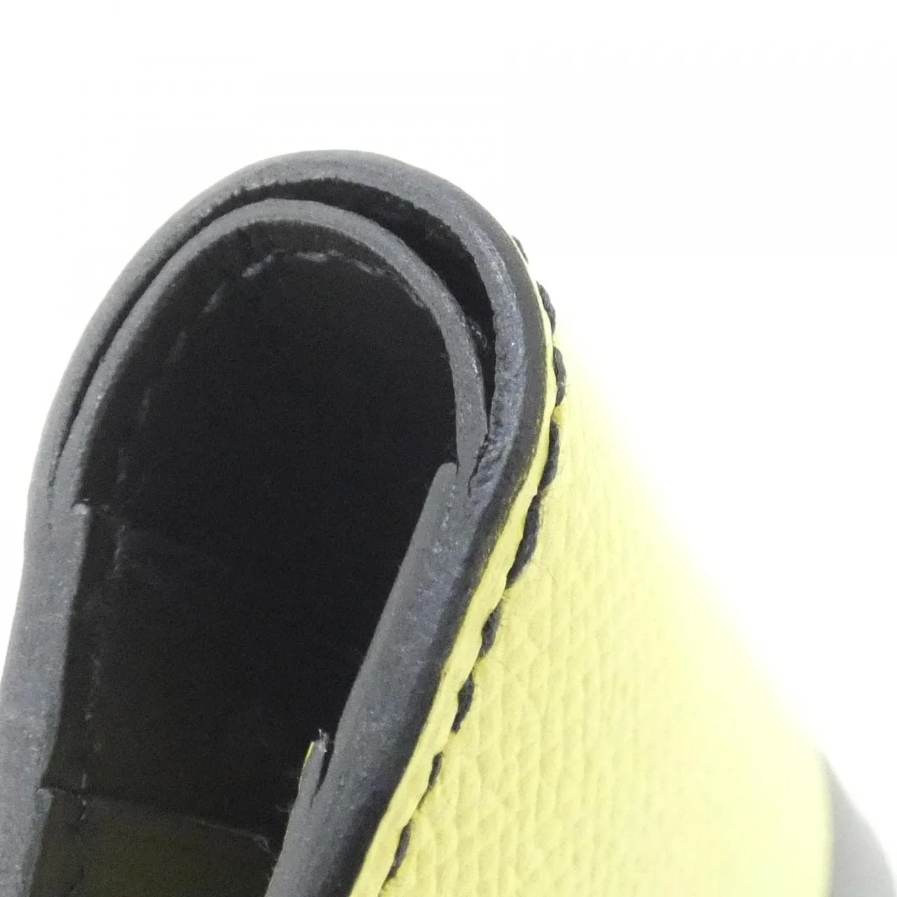 HERMES 074576CA Coin Case Epsom Black Epsom Leather Rank A - Thumbnail 2