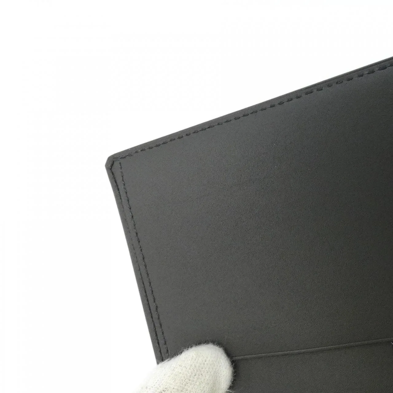 HERMES 074576CA Coin Case Epsom Black Epsom Leather Rank A - Thumbnail 5