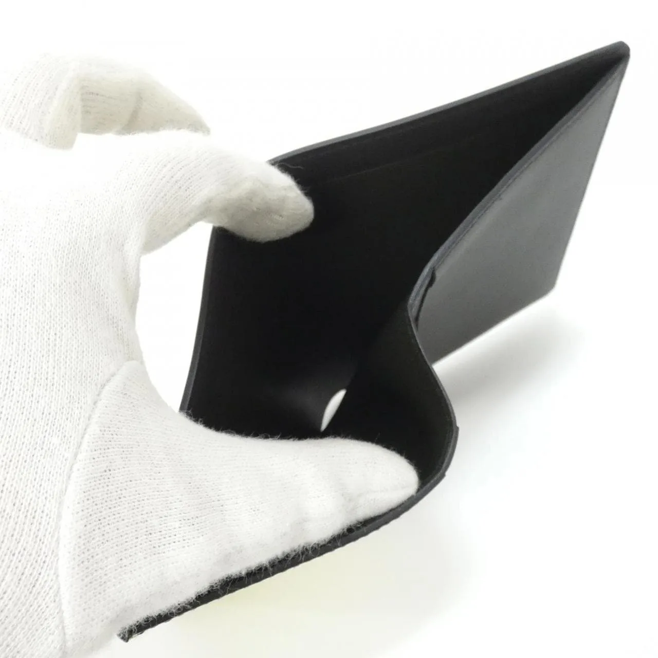 HERMES 074576CA Coin Case Epsom Black Epsom Leather Rank A - Thumbnail 6