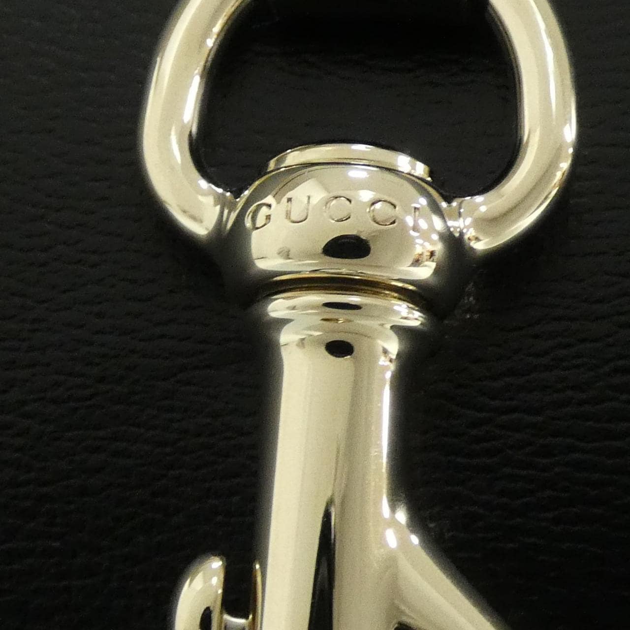 GUCCI 782904 AADDY Shoulder Bag Leather Black Leather - Thumbnail 4