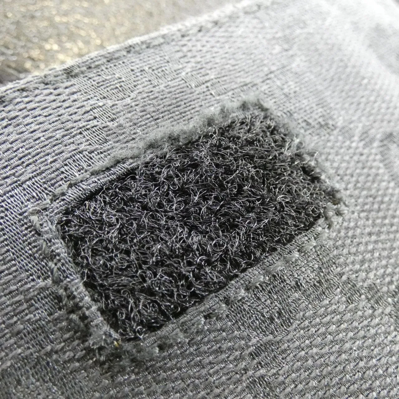 GUCCI 28566 Belt Canvas 黑色 帆布 中古品B - 縮圖 7