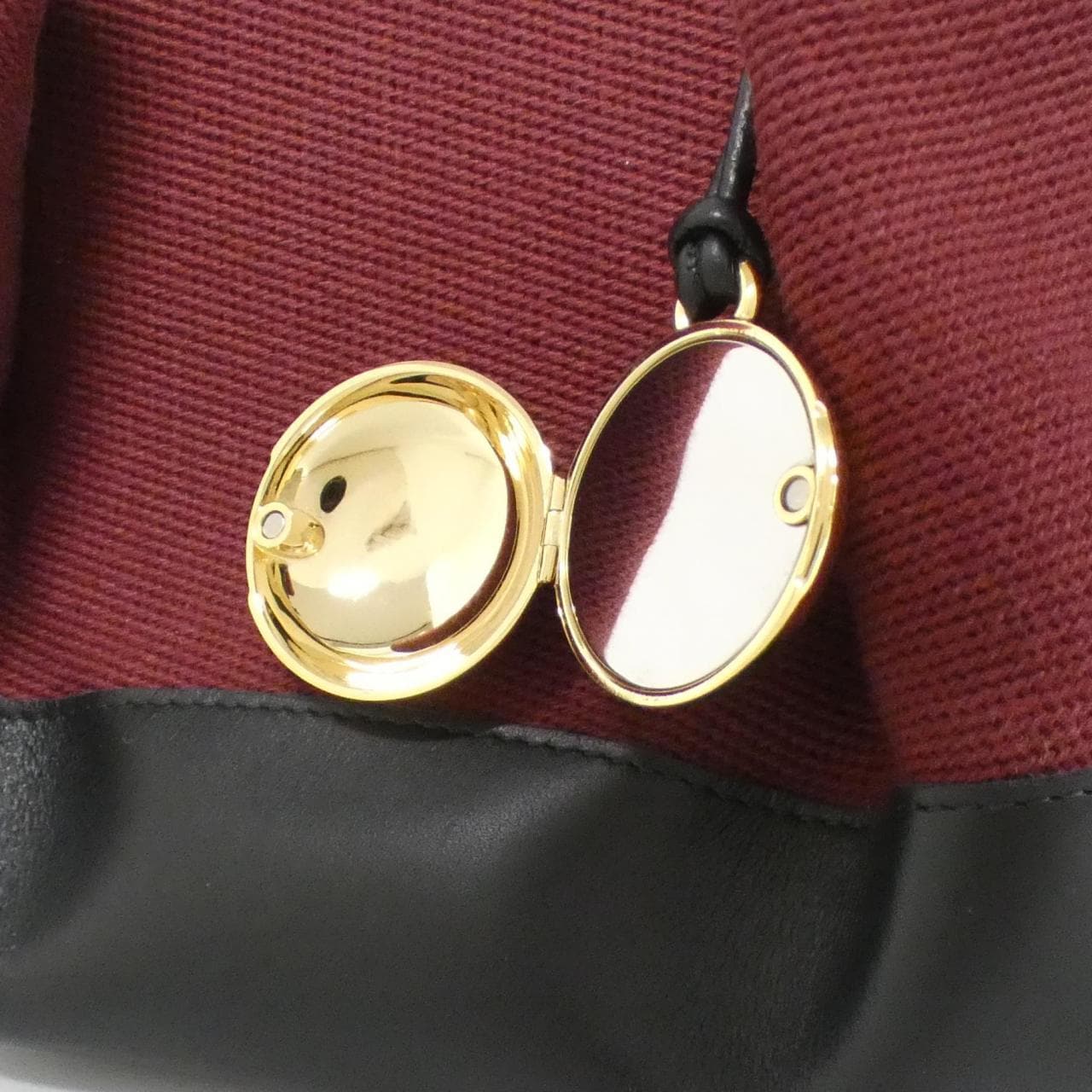 LOEWE A709P48X06 Bag Canvas 黑色 帆布 中古品A - 縮圖 5