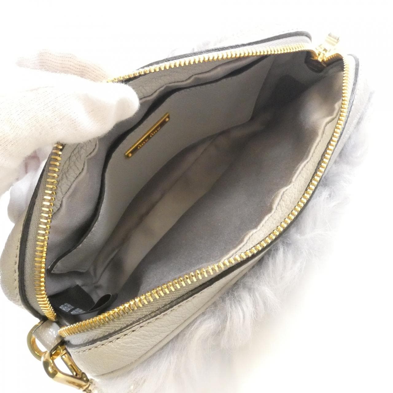 MIU MIU 5BH082 Shoulder Bag Black - Thumbnail 6