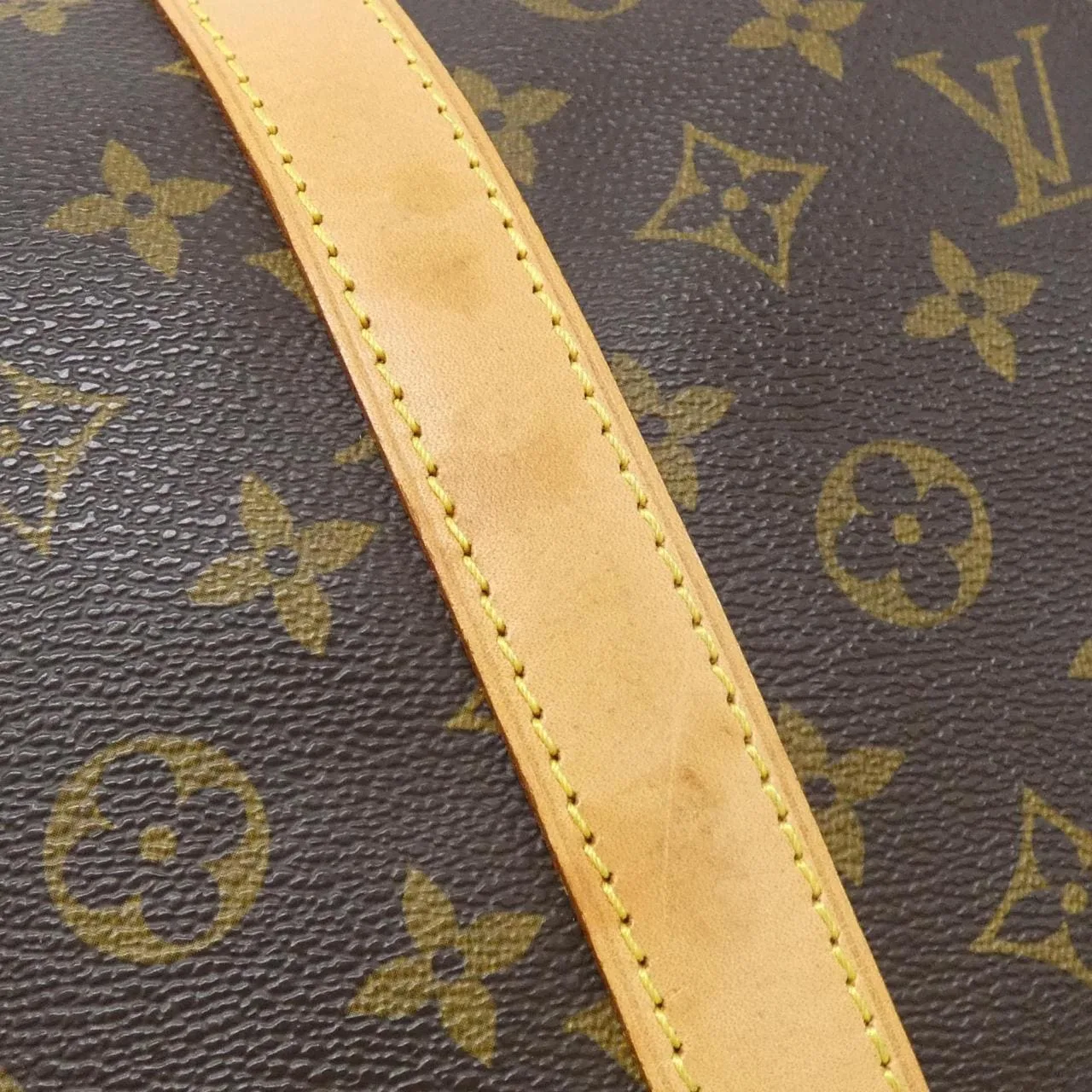 LOUIS VUITTON Keepall M41412 Boston Monogram Black Monogram Rank B - Thumbnail 3