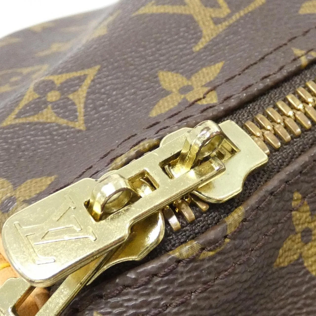 LOUIS VUITTON Keepall M41412 Boston Monogram Black Monogram Rank B - Thumbnail 6