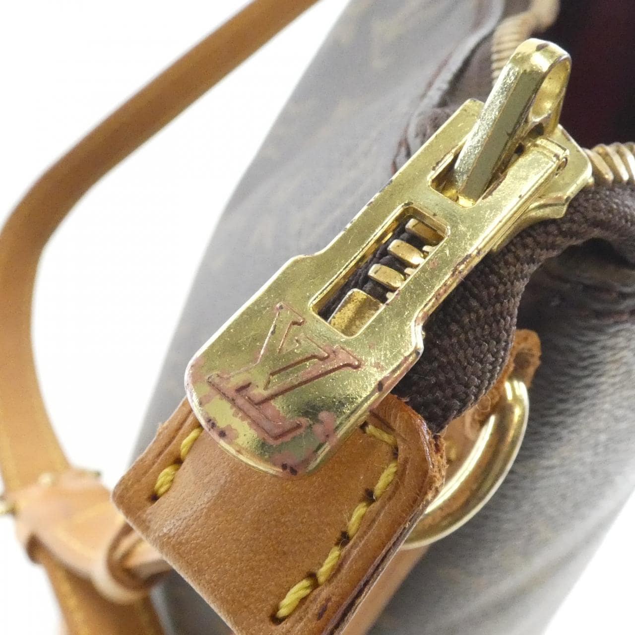 LOUIS VUITTON M47275 Shoulder Monogram 黑色 Monogram 中古品B - 縮圖 5