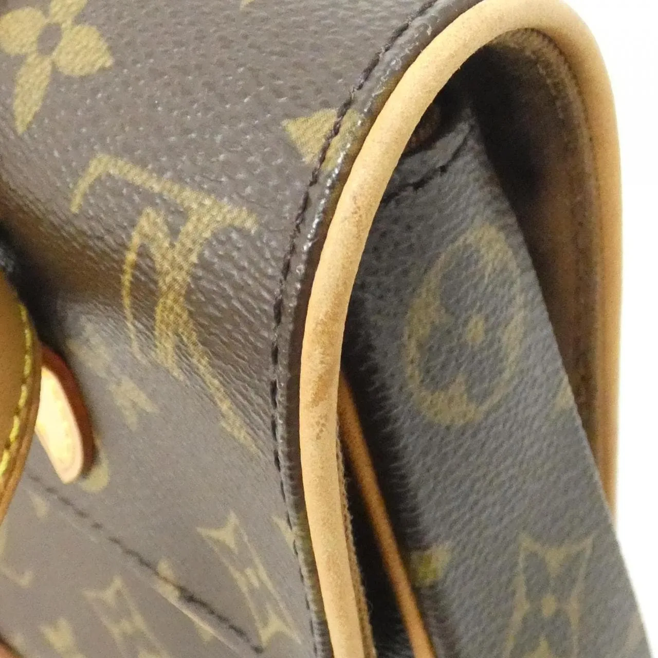 LOUIS VUITTON M51158 Backpack Monogram 黑色 Monogram 中古品B - 縮圖 5