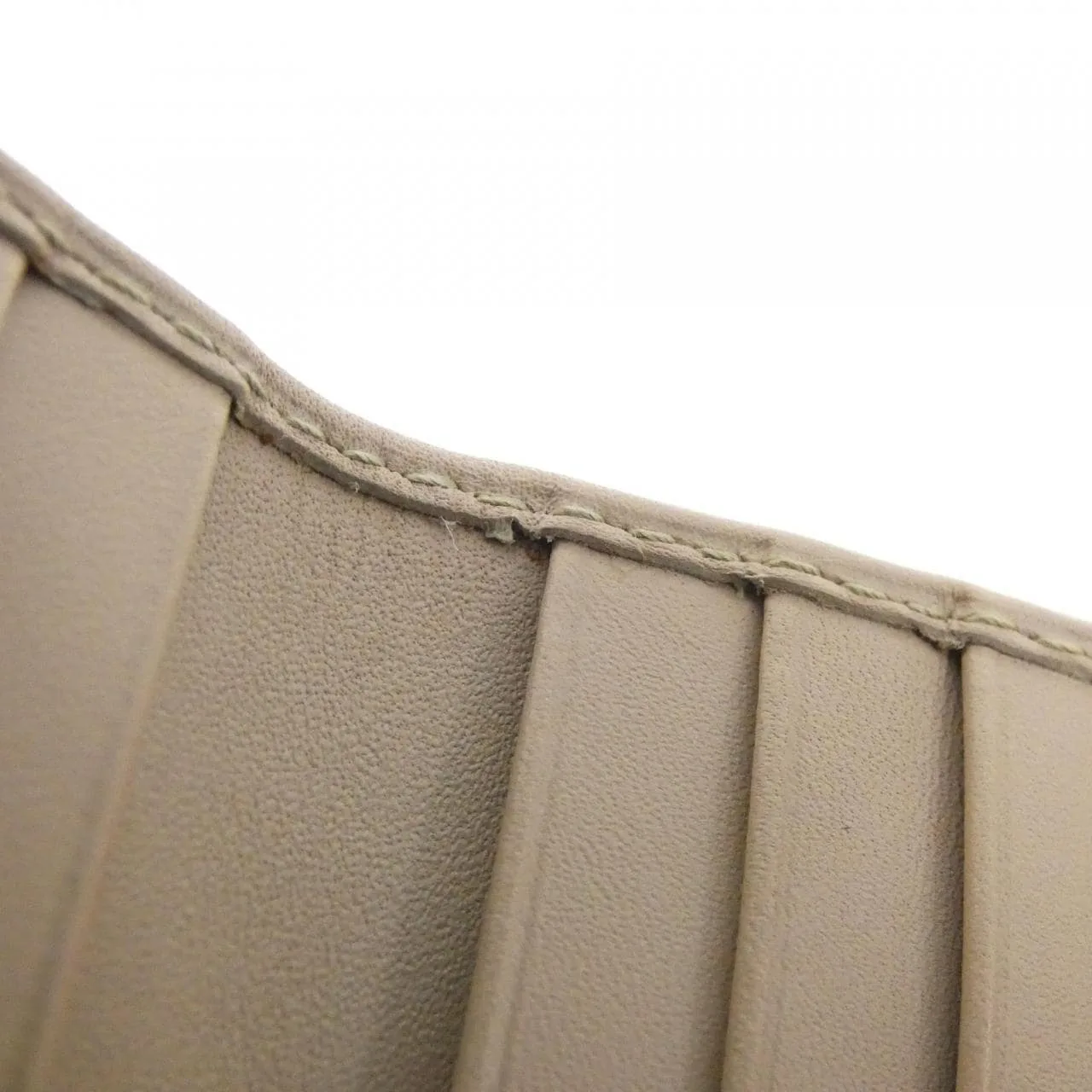 DIOR Coin Case Canvas Beige Canvas Rank B - Thumbnail 7