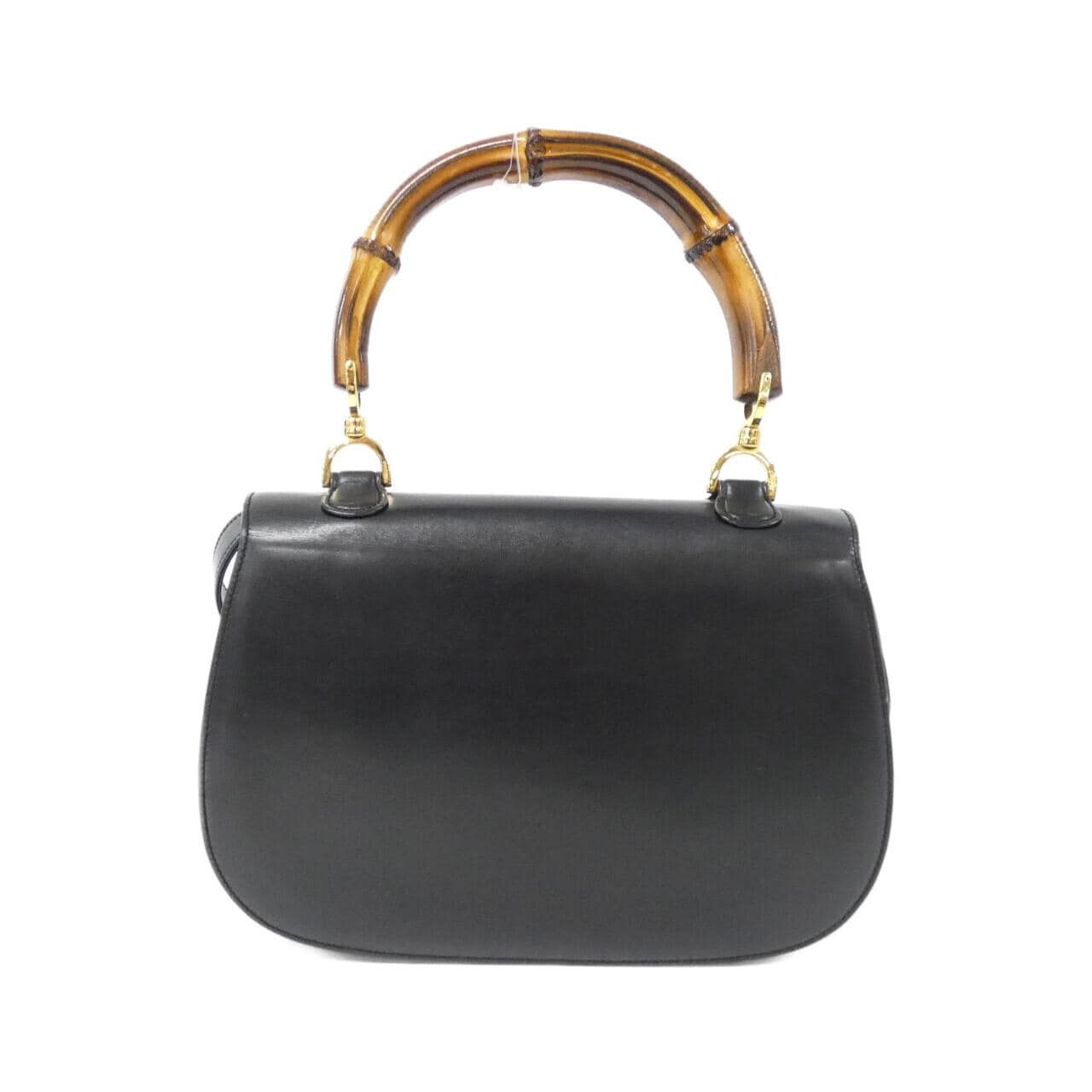 GUCCI 000 01 0633 Bag Leather 黑色 皮革 中古品A - 縮圖 2