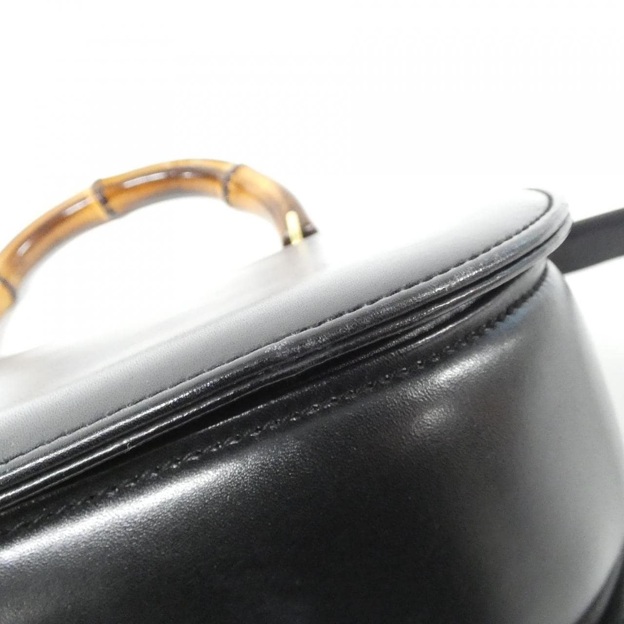 GUCCI 000 01 0633 Bag Leather 黑色 皮革 中古品A - 縮圖 3