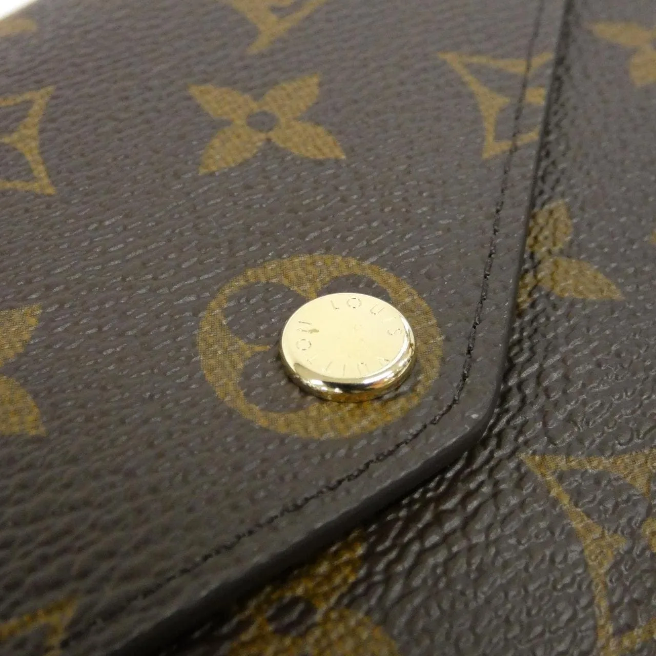 LOUIS VUITTON M83580 Wallet Monogram 藍色 Monogram 中古品A - 縮圖 3