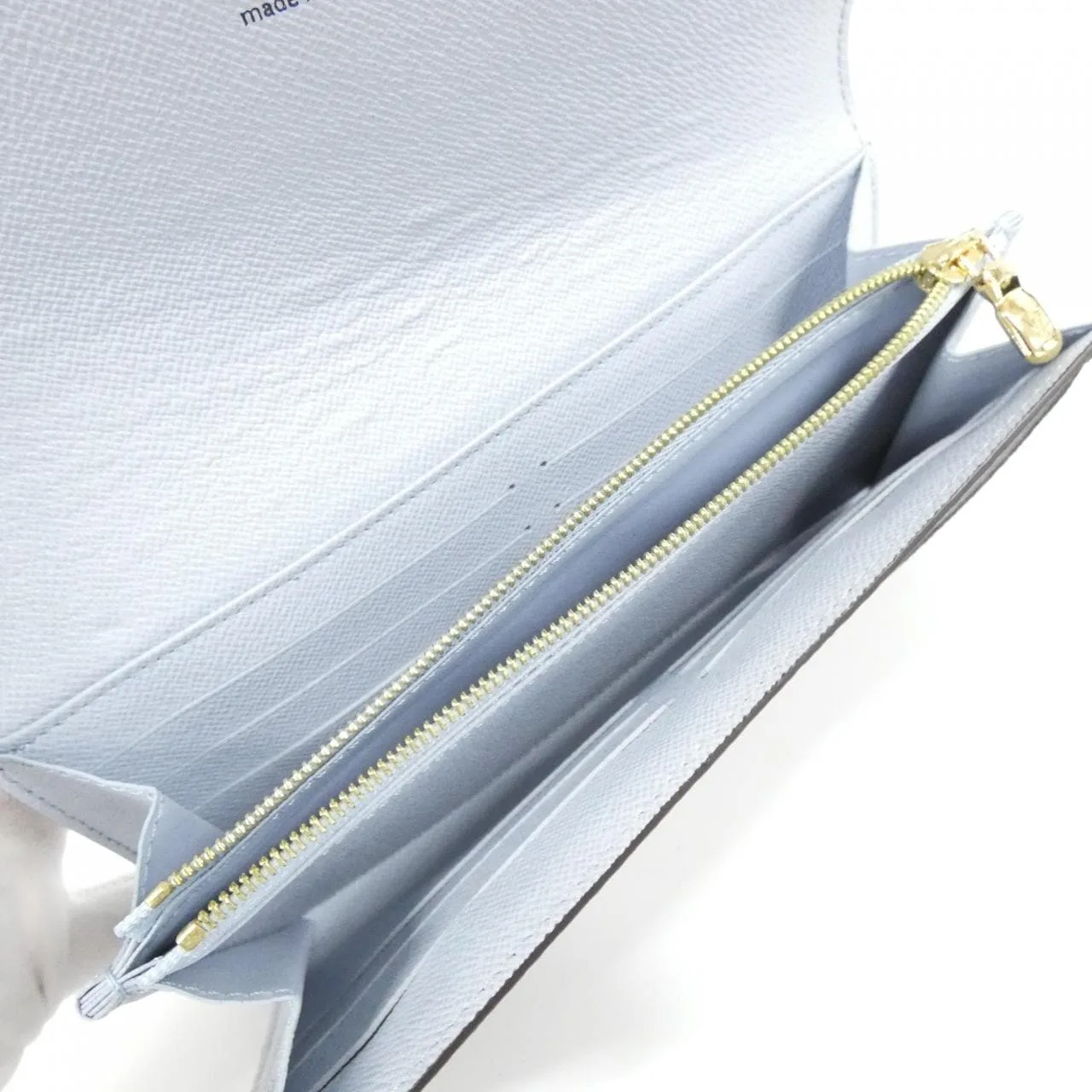 LOUIS VUITTON M83580 Wallet Monogram 藍色 Monogram 中古品A - 縮圖 7