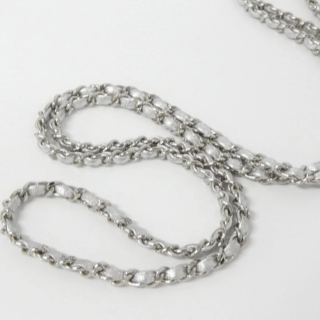 CHANEL Chanel 19 AP3534 Wallet 銀色 中古品A - 縮圖 6