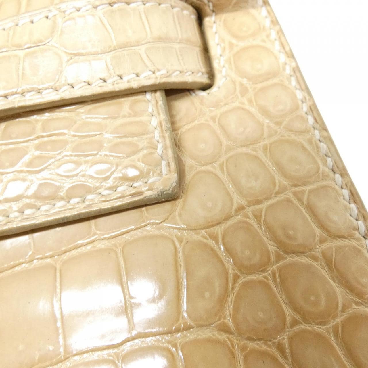 HERMES HERMÈS Kelly 001849CC Bag Beige - Thumbnail 5