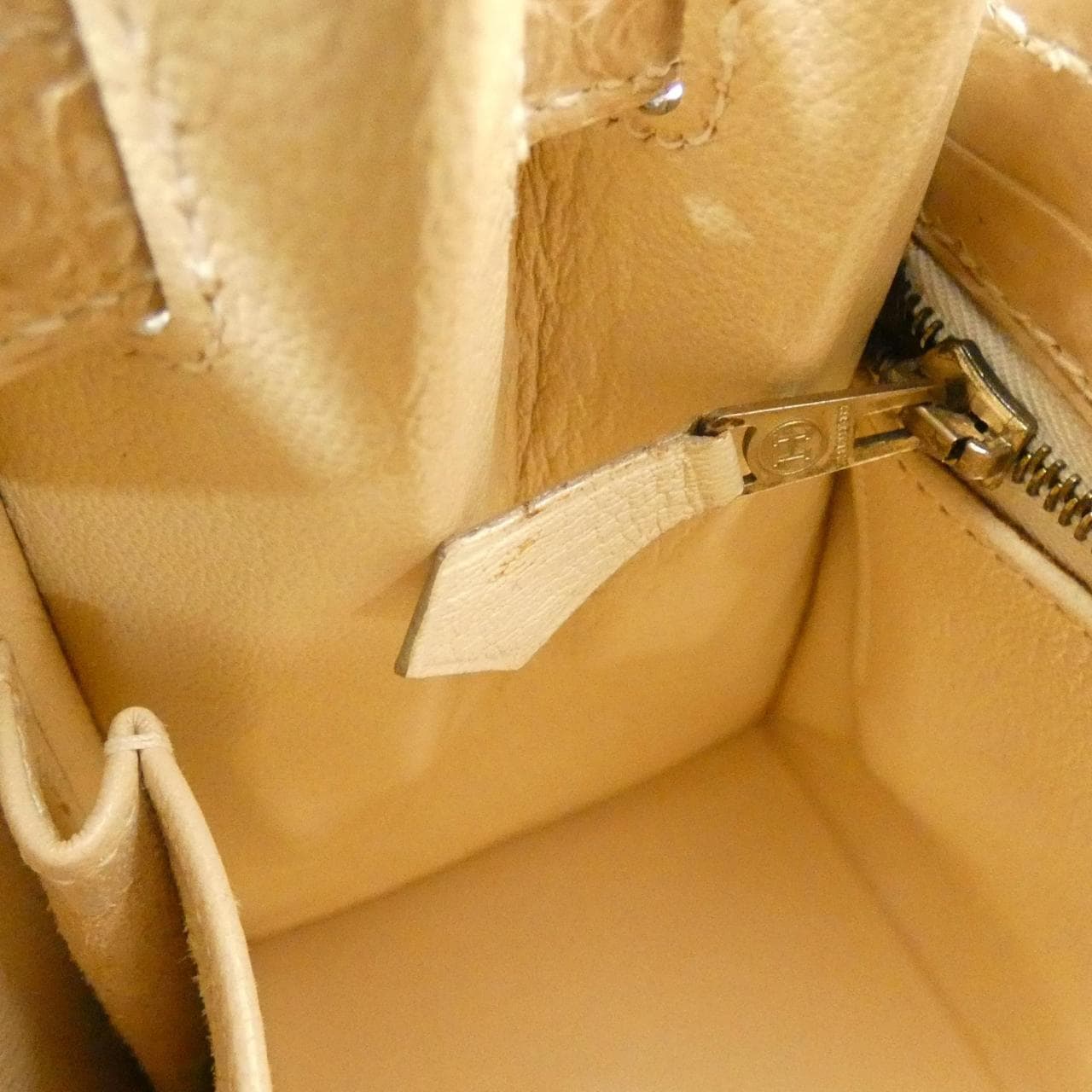 HERMES HERMÈS Kelly 001849CC Bag Beige - Thumbnail 10