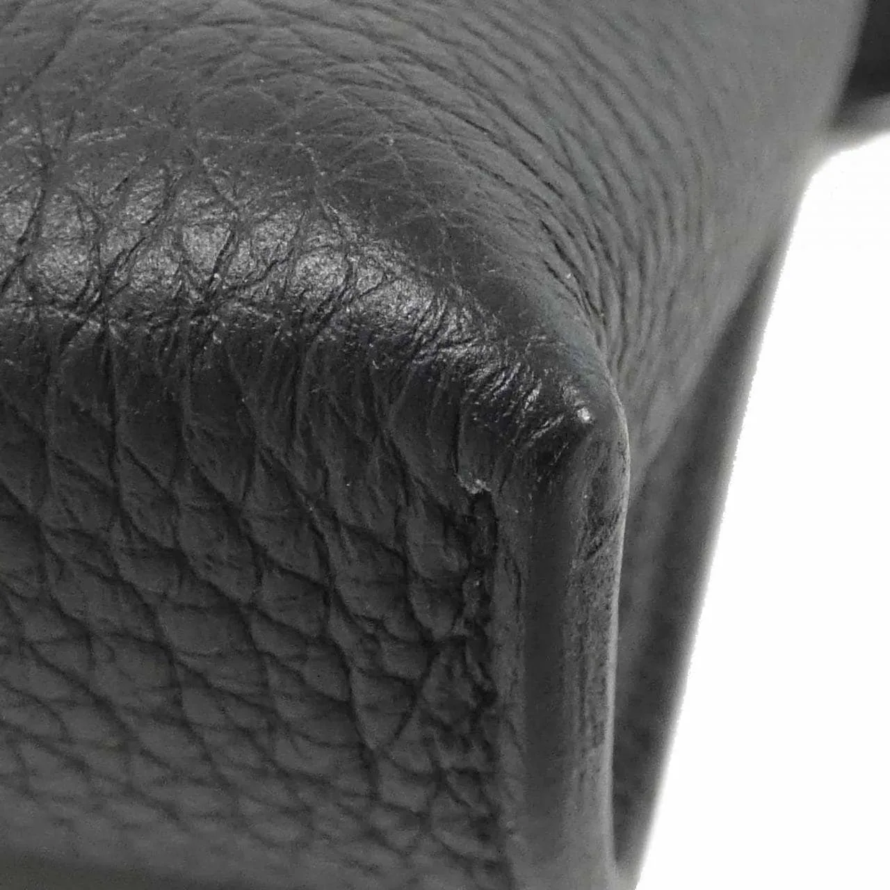 HERMES 084283CK Shoulder Togo Black Togo Leather Rank A - Thumbnail 3